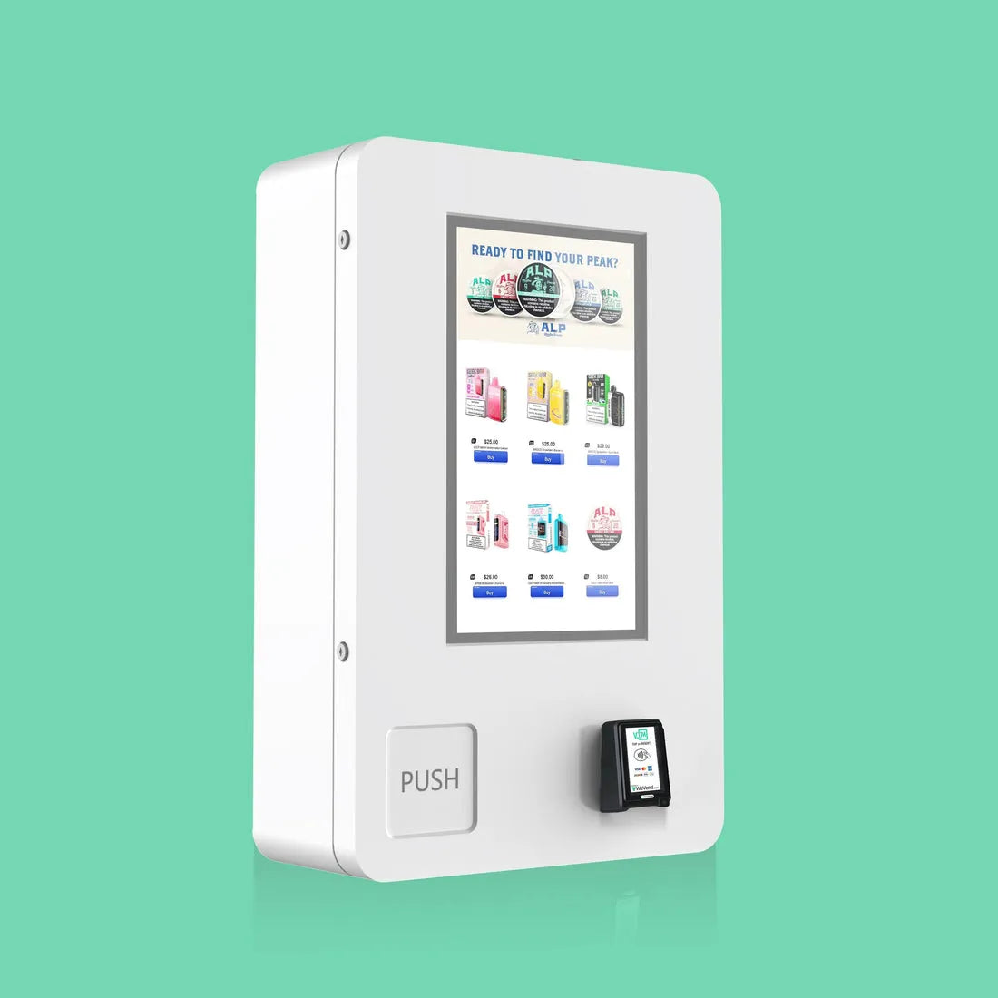 Mini Wall: Most-compact, Wall-Mounted Vape Vending Machine