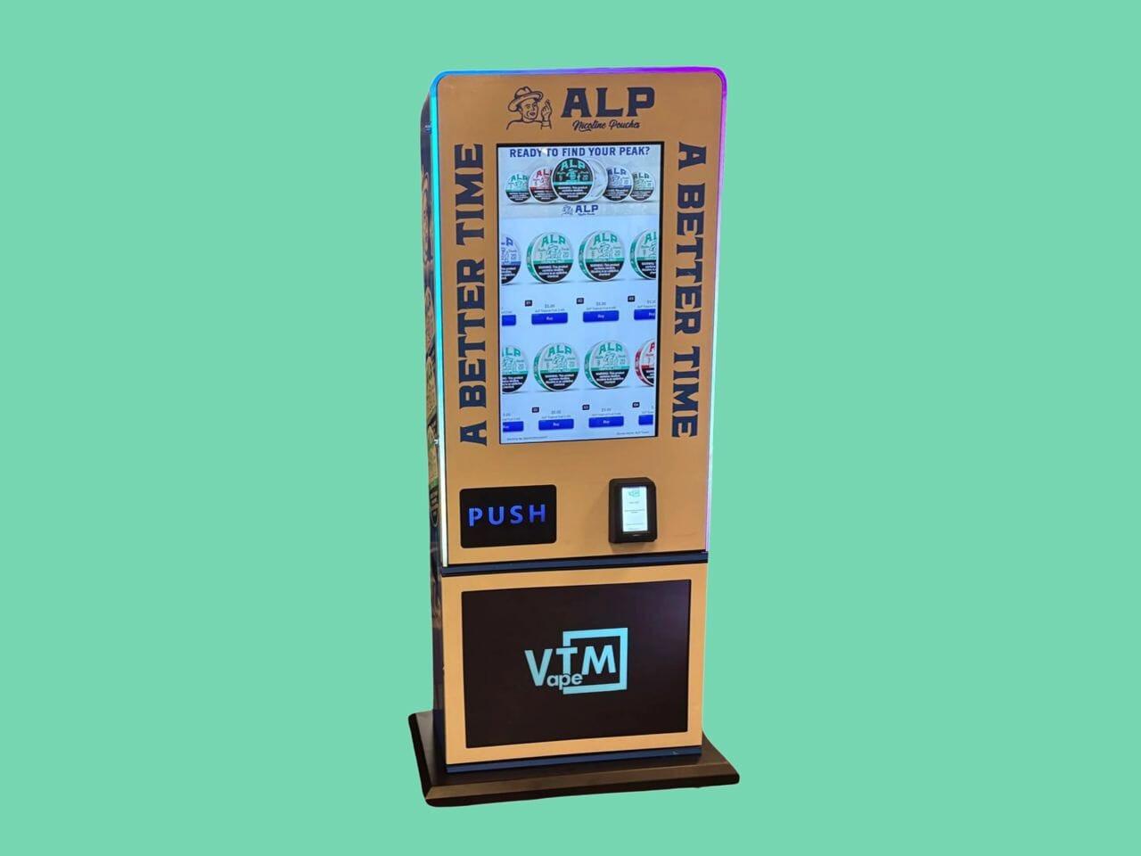 Slim Tower: Sleek, Thin, High-Capacity, & Free-Standing Vape Machine